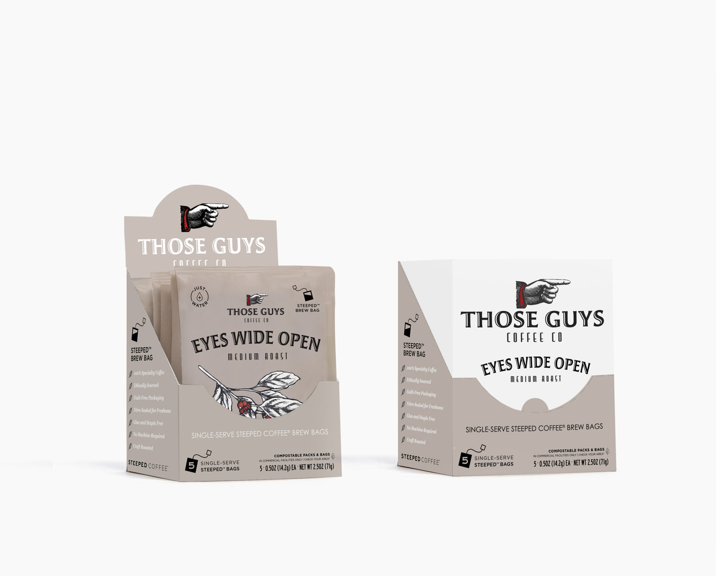 Steeped Coffee Packets