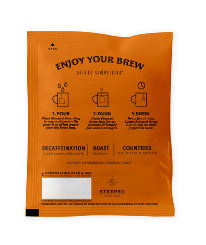 Steeped Coffee Packets