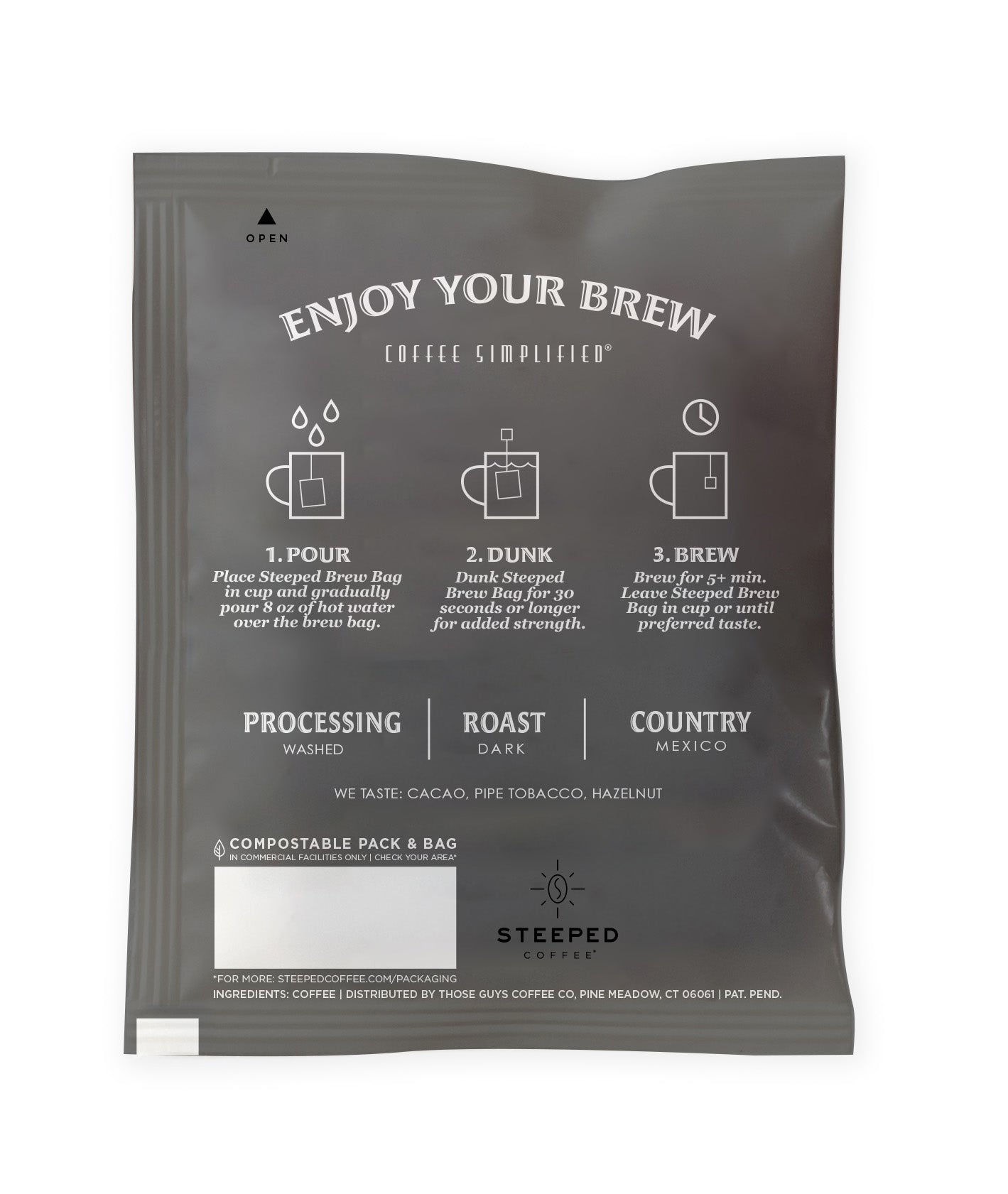 Steeped Coffee Packets